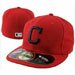 Cleveland Indians 59FIFTY Authentic Alternate 1 Fitted Hat As Seen on MLB Players On Field Highest Quality New Era 100 Percent Wool MLB Major League Baseball Team Logo Offcially Licensed Fashion Adult Baseball Hat