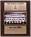 1986 New York Mets World Series Champions Photo Wood Baseball Plaque 13 in. X 16 in. - High Quality Wood Plaque Major League Baseball MLB Collectable