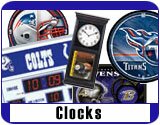 Sports Team Logo Clocks