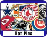 Official Licensed Sports Hat Pin Collectibles