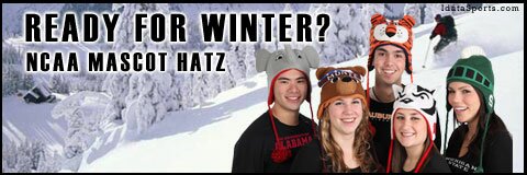 NCAA College Sports Mascot Winter Hats