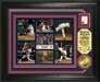 Boston Red Sox 2007 World Series Champions Game Used On Deck Circle Photomint w/Photo Collage, 24 kt Gold Overlay Coin, and One-Square-Inch Piece of the On-deck Cricle Used During World Series MLB Baseball Professionally Framed and Matted Collectible 13 in. X 16 in. - 2007 World Series Limited Edition 1 of 2,007 Pieces - 8x10 Photo, Collectible Coin, and Game Used On-Deck Circle Piece