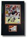 Corey Dillon #28 Cincinnati Bengals Autographed 8x10 Color Photo Professionally Framed w/Game-Worn Jersey Swatch Insert Trading Card 2002 Upper Deck Wild Cards Game-Worn Jersey Card - Personally Autographed by Corey Dillon w/Certificate of Authenticity - Ready to Hang