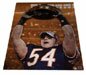 Chicago Bears Brian Urlacher #54 Autographed Sports Action 16x20 Color Photo (Holding Up NFC Championship Trophy) Limited Quantities - Personally Autographed by Brian Urlacher w/Certificate of Authenticity and Tamper Proof Hologram Included!