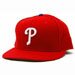 Philadelphia Phillies 59FIFTY Authentic Home Game Fitted Hat As Seen on MLB Players On Field Highest Quality New Era 100 Percent Wool MLB Major League Baseball Team Logo Offcially Licensed Fashion Adult Baseball Hat