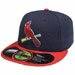 St Louis Cardinals 59FIFTY Authentic Alternate Fitted Hat As Seen on MLB Players On Field Highest Quality New Era 100 Percent Wool MLB Major League Baseball Team Logo Offcially Licensed Fashion Adult Baseball Hat