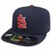 St Louis Cardinals 59FIFTY Authentic Road Game Fitted Hat As Seen on MLB Players On Field Highest Quality New Era 100 Percent Wool MLB Major League Baseball Team Logo Offcially Licensed Fashion Adult Baseball Hat