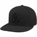 Baltimore Orioles 59FIFTY Black on Black Fitted Hat Highest Quality New Era 100 Percent Wool MLB Major League Baseball Team Logo Offcially Licensed Fashion Adult Baseball Hat - 10047305