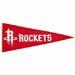 Houston Rockets Retro Wool Collector Pennant 13 in. X 32 in. - Awesome High Quality Collector Museum Quality NBA Basketball Retro Era Style Heavy Embroidered Hardwood Classic Wool Pennant