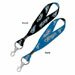 Toronto Blue Jays Lanyard Key Strap MLB Baseball Team Logo Loop is Approx 6 in. Long 1 in. soft Polyester Lanyard Style Fashion Key Chain for Keys - Home, Office, Dorm Room - Made in USA - 48662011