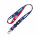 Chicago Cubs Lanyard 3/4 in. Wide - MLB Baseball Team Logo Game Day Ticket Holder, Office Badge, Dorm, Fashion Statement, or Key Chain - Features Metal Clip - 37257011