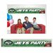 New York Jets Party Banner 12 in. X 65 in. - Almost 5 1/2 Feet Long - NFL Football Team Logo Field Design on Weather Resistant Non-Tear Material Ready for Game Day Party Banner for at Home, Office, or Dorm Room - Not a Flag - 48846011
