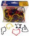 Pittsburgh Pirates Team Logo Rubber Bandz 20 MLB Baseball Team Office or Home Rubber Bands, Trade, Logo Bandz, or Wear as Bracelets - This is NOT a Silly Bandz - 5 Shapes