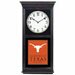 University of Texas Longhorns Black Hardwood Regulator Clock 12 in. Wide X 24 in. High X 4 in. Deep - Awesome Top Quality Heavy Wood High Class Wall Clock - Awesome for Home, Office, Waiting Rooms, Bars, or Basement Bars - Made in the USA - 09259051