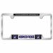 Texas Christian Univeristy Metal License Plate Frame TCU Horned Frogs - High Quality Ready to Dub out Your Vehicle for Any Fan's Vehicle/Car Show People How Much You Love Your NCAA College Sports Team Great for Roadtrips or Tailgating - 39155010