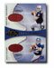 2001 #RT-15 Playoff Rookie Tandems Marques Tuiasosopo and Jesse Palmer NFL Football Event-Used Football Swatch Insert Trading Card Authentic NFL Game Used Jersey Swatch Insert Sports Trading Card