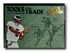 2002 #TT-3 Playoff Memorabilia Tools of the Trade Donovan McNabb Philadelphia Eagles NFL Football Sports Insert Trading Card Philadelphia Eagles NFL Football Collectable Sports Trading Card
