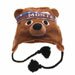 University of Montana Adult Mascot Winter Knit Hat Grizzlies - NCAA College Sports Awesome Winter Knit Game Day Hat Ready for Football Games, Hockey Games, Snowboarding, Skiing, or Around Campus Men or Women Hat