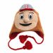 Ohio State University Adult Mascot Winter Knit Hat Buckeyes - NCAA College Sports Awesome Winter Knit Game Day Hat Ready for Football Games, Hockey Games, Snowboarding, Skiing, or Around Campus Men or Women Hat