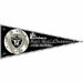 Oakland Raiders Super Bowl Champions NFL Football Team Sports Pennant Shaped Wall Clock Great Clock for your Child/Youth Bedroom, Basement, Garage, Dormroom, Cabin, or Office - Large Standard Pennant Shaped Wall Clock Uses 1 AA Battery Not Included - 9875731