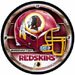 Washington Redskins Helmet Sports Wall Clock 12 in. Diameter - NFL Football Team Logo Great Clock for your Child/Youth Bedroom, Basement, Garage, Dormroom, Cabin, or Office Warehouse? - 2901491