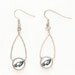 Philadelphia Eagles Women's French Loop Piereced Earrings White Background - Very Cool NFL Sports Team Logo Ready for Man or Women to Wear to the Next Game at the Stadium or Game Party - 47171061