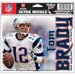 New England Patriots Tom Brady NFL Football Window Cling Ultra Decal Sticker 4.5 in. X 6 in. - NFL Football Window Cling Ultra Decal - Removable Reusable Decal Sticker - 23643061