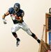 Chicago Bears Matt Forte Fathead Jr Wall Decal 2 ft 4 in. X 2 ft 8 in. - Heavy Duty - Works best on Standard Painted Drywall Using Low-Tack Adhesive - Can Be Placed on the Wall, Removed, Relocated, and Reapplied without Damaging Paint!