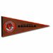 Cincinnati Bengals Huge Helmet Logo Appliqued and Embroidered Pigskin Collection Large Collector Sports Pigskin Pennant 13 in. X 32 in. - Awesome High Quality Collector Museum Quality NFL Football Pigskin Football Material Pennant - 61706
