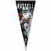 Oakland Raiders JaMarcus Russell Player NFL Football Sports Premium Collector Plush Felt Pennant Collectible Limited Edition 1 of 2008 - Standard 12 in. X 30 in. Size Pennant for Any NFL Football Fan - Plush Felt Roll it Up Take it Home - 59189081