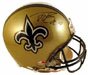 Drew Brees #9 Autographed New Orleans Saints Pro Line Authentic Riddell Football Helmet Authentic Riddell NFL Football Helmet - Personally Autographed by Drew Brees w/Certificate of Authenticity and Tamper Proof Hologram