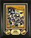 2008-2009 Pittsburgh Steelers Super Bowl XLIII 43 AFC Champions Photo Collage w/24Kt Gold Overlay Coins PhotoMint Professionally Framed and Matted - Great Gift! Limited Edition 1 of 2008 - 13 in. X 16 in. - Super Bowl 43 XLIII - NFL Football Photo Collage w/Coins Framed Ready to Hang in Home, Dorm Room, Office, or Bar!