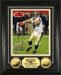 2010 Super Bowl XLIV Champions New Orleans Saints Drew Brees MVP Autographed Photo Mint Limited Edition 1 of 250 - 13 in. X 16 in. - NFL Football Photo w/24 Kt Gold Overlay Super Bowl Logo Coins w/Number Certificate of Authenticity Matted Framed Collectible