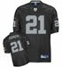 Oakland Raiders Nnamdi Asomugha Authentic Reebok Jersey #21 Authentic Black - Awesome Top Quality ON Field NFL Equipment Reebok NFL Football Jersey - Heavy w/All Embroidered Numbers, and Football Player Name ( M-48, L-50, XL-52, XXL-54, 3XL-56)