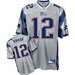 New England Patriots Tom Brady #12 Reebok NFL Football Player Authentic NFL Football Alternative Jersey Awesome Top Quality ON Field NFL Equipment Reebok NFL Football Jersey - Heavy w/All Embroidered Numbers, and Football Player Name ( M-48, L-50, XL-52, XXL-54, 3XL-56)