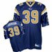 St. Louis Rams Steven Jackson #39 Reebok NFL Football Player Authentic NFL Football Home Jersey Awesome Top Quality ON Field NFL Equipment Reebok NFL Football Jersey - Heavy w/All Embroidered Numbers, and Football Player Name ( M-48, L-50, XL-52, XXL-54, 3XL-56)