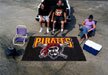 Pittsburgh Pirates MLB Team Logo Home or Game Ulti-Mat Rug or Mat 5 ft X 8 ft w/Non-Skid Backing MLB Baseball Team Mat - Put this Baby in Any Room - Tailgating, Dorm Room, Home, Garage, Basement, or Fishing Cabin - 6500