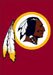 Washington Redskins Premium Quality NFL Football Team Appliqued and Embroidered Mini Garden, Window, or Car Mini Banner Flag 15 in X 10.5 in - Applique and Embroidered Mini Flag for your Home, Garage, Garden, Yard, Window, or Car Window - Package Includes Window Hanger - GFWA