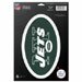 New York Jets Die Cut Logo Magnet HOT PRODUCT - 6.25 in. X 9 in. NFL Team Logo Sheet - Made of Weather Resistant Materials - Ready for Cars, Car Bumpers, Lockers, Refrigerators, or Anywhere Metal - Indoor or Outdoor Use - Made in the USA - 83766010