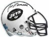 Joe Namath New York Jets Autographed NFL Riddell Replica Mini Football Helmet Personally Autographed w/Tamper Proof Hologram and Certificate of Authenticity