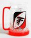 Atlanta Falcons Refreezable Crystal Freezer Mug 16 Oz. - NFL Football Team Logo Mug - Store this in the Freezer or Ice Cooler - Add Your Favorite Thirst Quenching Beverage Like Beer, Soda, Iced Coffee, or Whatever and Your Good to Go! - LCM101