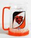 Chicago Bears Crystal Freezer Mug 16 Oz. - NFL Football Team Logo Mug - Store this in the Freezer or Ice Cooler - Add Your Favorite Thirst Quenching Beverage Like Beer, Soda, Iced Coffee, or Whatever and Your Good to Go! - LCM104