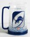 Detroit Lions Crystal Freezer Mug 16 Oz. - NFL Football Team Logo Mug - Store this in the Freezer or Ice Cooler - Add Your Favorite Thirst Quenching Beverage Like Beer, Soda, Iced Coffee, or Whatever and Your Good to Go! - LCM109