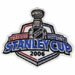 2006 Stanley Cup Finals Embroidered NHL Hockey Jersey Patch Collectible (Worn by Champions Carolina Hurricanes and Edmonton Oilers) 4.75 in. X 4 in. - National Hockey League NHL Licensed Collectibles Authentic Emblem As Worn By the Pros in NHL