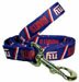 New York Giants NFL Dog Lead or Pet Leash Heavy Duty 6 ft. X 1 in. Wide Dog NFL Football Team Logo Pet Leash, Show Your Team Off at the Dog Walking Park - Treat Your Pet!