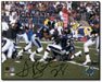 Gary Baxter #28 Baltimore Ravens Autographed 8x10 Color Game Action Photo Shot (Baxter, Suggs, and Ray Lewis on the Stop) Personally Autographed by Gary Baxter w/Certificate of Authenticity - Against Denver Broncos 10/26/03