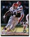 Gerard Warren Cleveland Browns Autographed 8x10 Color Game Photo (White Jersey) Personally Autographed by Gerard Warren w/Certificate of Authenticity