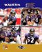 Baltimore Ravens Big Four Steve McNair, Todd Heap, Jamal Lewis, Ray Lewis 8x10 Color Collage Photo Awesome Collectable High Quality Licensed NFL Football Sports Player Color Photo - HJ19406