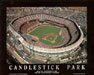 San Francisco Giants Candlestick Park San Francisco California Final Day September 30, 1999 Aerial Photo 22x28 Poster 22 in. X 28 in. - Nice High Quality 80# Coated Paper MLB Baseball Sports Stadium Photo on High Quality Thick Poster Paper