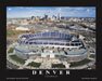 Denver Broncos Invesco Field at Mile High Stadium NFL Football Aerial Photo 22x28 Poster 22 in. X 28 in. - Nice High Quality 80# Coated Paper NFL Football Sports Stadium Photo on High Quality Thick Poster Paper